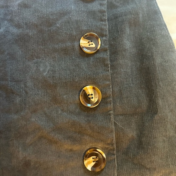 Altar'd State Black Mini Skirt with‎ Button Accents Size M - Picture 7 of 11